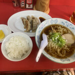 ラーメンのささき - 並セット　950円