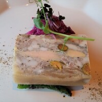 ル レストラン - 豚足とフォアグラのテリーヌ。