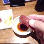 上大岡 肉寿司 - 赤身