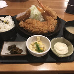 ひめ - 欲張りミックス定食 2090円