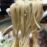 らーめん つけめん 和み屋 - ストレート丸麺