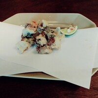 うなぎ四代目菊川 湯の山 素粋居店 - うなぎかぶとの唐揚げ