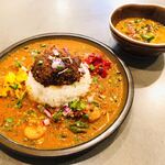 カレー&スパイス ハナコ - ★3種盛り ¥1,400