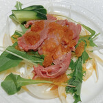 焼肉 スタミナ苑 - ヒレしゃぶサラダ