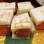 焼肉 スタミナ苑 - ヒレカツサンド