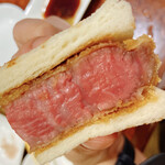 焼肉 スタミナ苑 - ヒレカツサンド