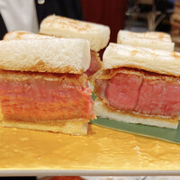 焼肉 スタミナ苑 - ヒレカツサンド