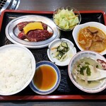 Hachifuku - ハラミ定食950円。
