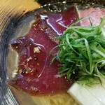 ラーメン巌哲 - 鮪塩冷やし