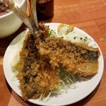 麺屋 六感堂 - 限定 あじフライ定食