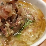 麺屋 六感堂 - ミニあじのなめろう冷やしラーメン