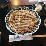 Kutsuki Asahiya - ざるそば特上鯖ずしセット