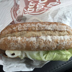 ロッテリア - 料理写真:上から見たら こんな感じ