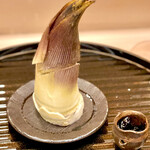 京懐石 吉泉 - 竹の子入り餅米