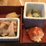 にぎりの一歩 - 突出し