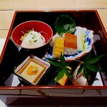Koshitsukaisekikitaoojikyoubashisaryou - 前菜、きれいです。