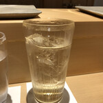 鮨 さいとう - 梅酒のソーダ割