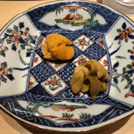 鮨 さいとう - 雲丹食べ比べ