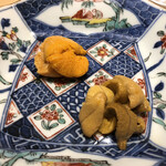 鮨 さいとう - 雲丹食べ比べ