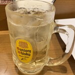 炭火居酒屋 炎 - 角ハイボール、290円(税別)