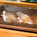 すし匠 - こちと星鰈の昆布締め