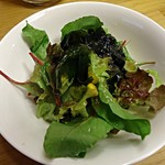 黄金パスタ - サラダ