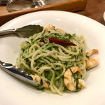 PASTAVOLA - 生海苔と小海老としらすのアラビアータ