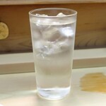 家庭料理 小川 - 蔓無源氏の水割り