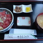 うろこいち - 愚生的おススメは「本鮪ネギトロ丼」