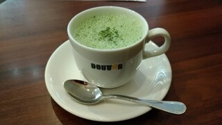 Dotoru Kohi Shoppu - 宇治抹茶ラテ　Ｓ　¥367