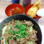 ひばりが丘高校うどん部 - MAGMA大（大盛無料）とかしわ天