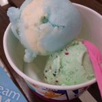 サーティワンアイスクリーム - 料理写真:スモールダブルカップクリームソーダ&ホッピングシャワー