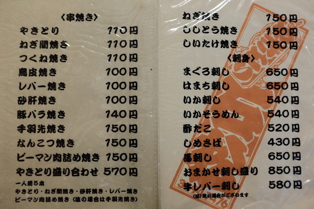 今も昔も青砥で焼き鳥といえば 石松 By ぶらり自転車途中下車 石松 青砥 居酒屋 食べログ