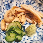 鰻ひつまぶし備長 - 肝わさ