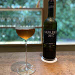 齋華 - オレンジワイン♪めっちゃ良い香り♪ずっと嗅いでたい、、、