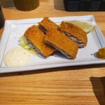 とろろ・海鮮料理 さんすい - 鮪腹も揚げ