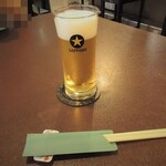 料理とお酒 まさ - 生ビール500円