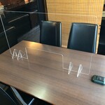 サルーノ - 対面飛沫対策で透明パーテーションも貸し出しできます！