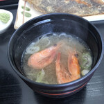 おろろん食堂 - 甘海老の味噌汁
