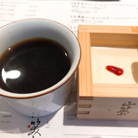 しゃぶしゃぶ 山笑ふ 銀座店 - コーヒーとデザートの杏仁豆腐