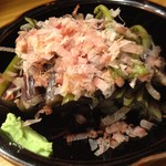 にしきや - わらびのおひたし（350円）