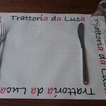 Trattoria.da.Luca - テープル セット