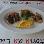 Trattoria.da.Luca - 前菜4種盛り