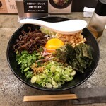 渋谷ハイボールバー - 台湾まぜそば大盛り