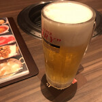 箱館ジンギスカン - 生ビール