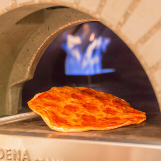 本格ピザが堪能できる