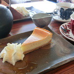 キノシタショウテン - 料理写真:チーズスフレ、チョコシフォン、コーヒー。