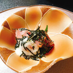 四季料理・ふぐ料理 白樺 - マグロの山掛け