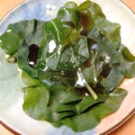 かやの郷 - チンして酢醤油