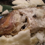 魚屋の台所 下の一色 - 鯛の塩焼き